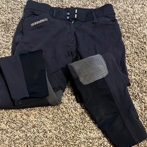 Navy blue horse back riding pants